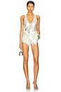 view 5 of 6 Vixen Short in Sequined White