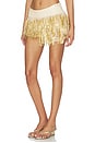 view 3 of 6 Copacabana Skort in Gold