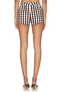 view 4 of 6 Vixen Short in Gingham Brown