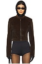 view 1 of 4 Motorsport Jacket in Brown