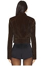 view 3 of 4 Motorsport Jacket in Brown