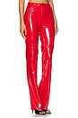 view 2 of 4 Killa Trousers in Red Patent