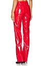 view 3 of 4 PANTALON KILLA in Red Patent