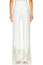 view 4 of 6 PANTALON POWER in Sequined White
