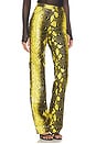 view 2 of 6 Killa Pant in Yellow Python