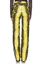 view 4 of 6 Killa Pant in Yellow Python