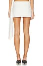 view 4 of 6 Towel Pareo Wrap Skirt in Blanc