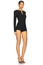 view 2 of 4 Good Girl Romper in Dazzling Onyx