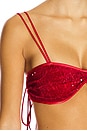 view 5 of 5 Coverup Bra in Red