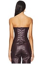 view 3 of 4 Killa Bandeau Top in Plum