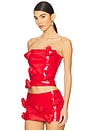 view 3 of 5 Love Killa Bandeau in Red