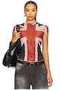 view 1 of 4 Love Tee in Union Jack