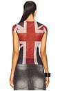 view 3 of 4 Love Tee in Union Jack