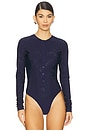 view 2 of 6 Good Girl Bodysuit in Blue