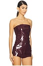 view 2 of 4 Killa Bandeau Top in Plum