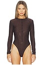 view 2 of 6 Good Girl Bodysuit in Brown