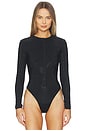 view 2 of 6 Good Girl Bodysuit in Black