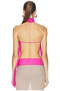 view 4 of 5 Bubble Top in Pink Silk