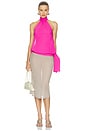 view 5 of 5 Bubble Top in Pink Silk