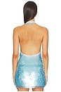 view 3 of 5 Paloma Top in Aqua Blue
