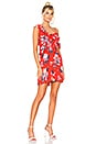 view 3 of 4 Cordetta Dress in Poppy Red