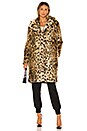 view 2 of 4 MANTEAU IMITATION FOURRURE JERICHO in Leopard