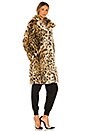 view 3 of 4 MANTEAU IMITATION FOURRURE JERICHO in Leopard