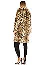 view 4 of 4 MANTEAU IMITATION FOURRURE JERICHO in Leopard