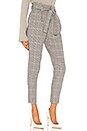 view 2 of 4 PANTALON CLASSIQUE TALLULAH in Black Houndstooth