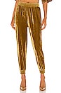 view 1 of 4 PANTALON MILO in Vintage Gold