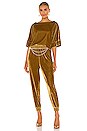 view 4 of 4 MIKAELA 블라우스 in Vintage Gold