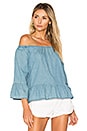view 1 of 4 Bishop Top in Chambray