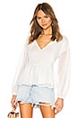 view 1 of 4 Amber Blouse in Ivory