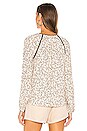 view 4 of 5 Halston Blouse in Cameo Rose