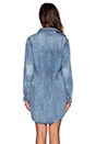 view 3 of 5 The Prep School Dress in Blue Vibes