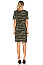 view 3 of 4 The Beatnik Dress in Wave Camo