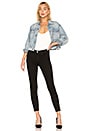 view 4 of 4 JEAN SKINNY HIGH WAIST STILETTO in 0 Clean Stretch Black