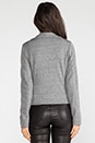 view 4 of 6 Blouson Easy Biker in Heather Grey