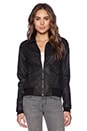 view 2 of 5 BLOUSON BOMBER THE SOUTHSIDE in Black Coated