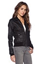 view 3 of 5 BLOUSON BOMBER THE SOUTHSIDE in Black Coated