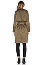 view 4 of 6 The Storm Flap Trench Coat in Army Green