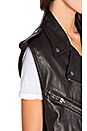 view 5 of 5 The Moto Infinity Vest in Black