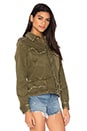 view 3 of 6 VESTE MILITAIRE THE SLANT POCKET in Army Green