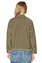 view 3 of 5 The Reversed Military Shirt Jacket in Army Green