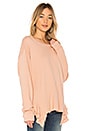 view 2 of 4 SWEAT VOLANTÉ THE SLOUCHY in Misty Rose Destroy