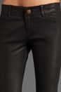 view 4 of 7 Leather Legging in Washed Black