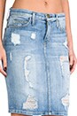 view 5 of 6 The Stiletto Pencil Skirt in Shredded