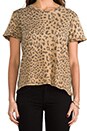 view 4 of 5 The Freshman Tee in Camel Leopard