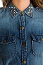 view 5 of 6 The Perfect Shirt in Miner w/ Multi Studs in Miner & Multi