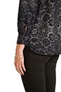 view 5 of 6 The Perfect Shirt in Black Lace
